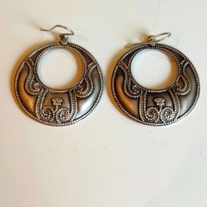 Satya Jewelry Sterling Silver Byzantine Earrings
